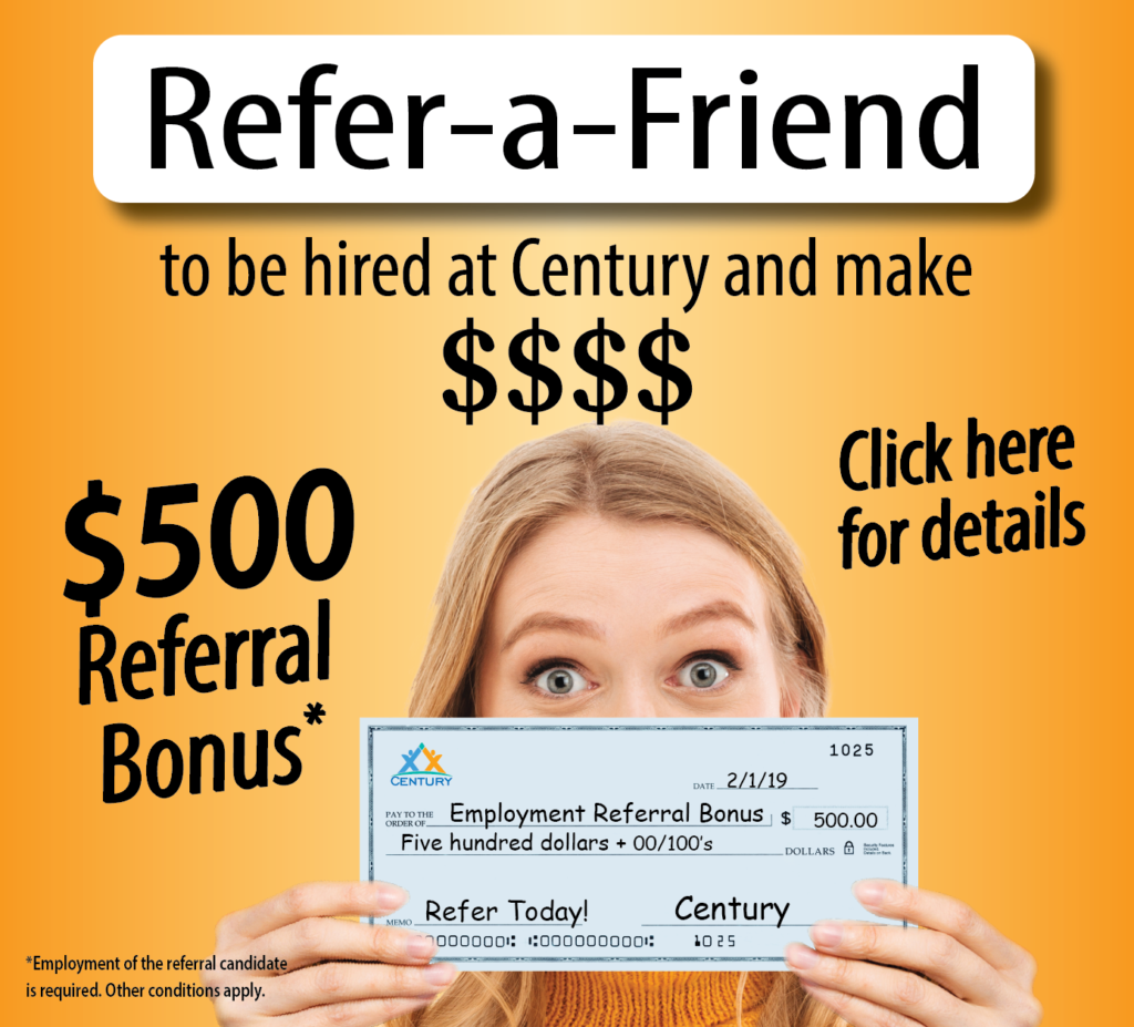 Refer a Friend | Century SS