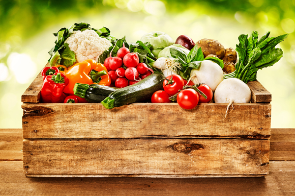garden fresh veggies