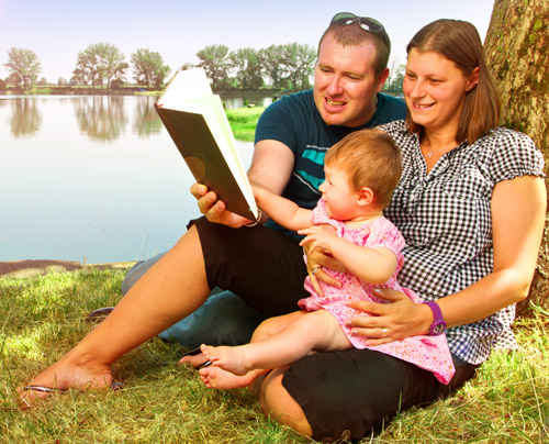 Mark and his family