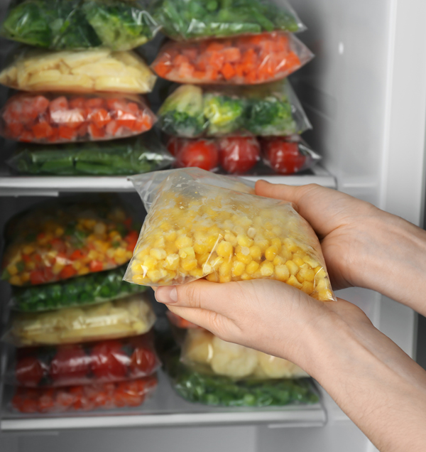 frozen veggies