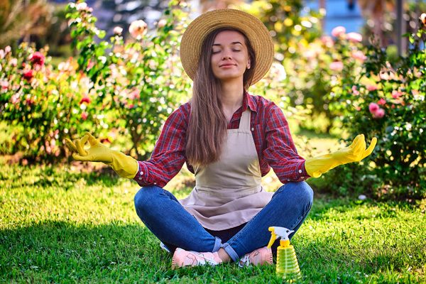 garden meditation